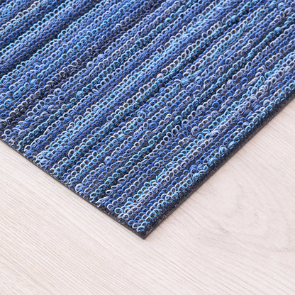 Skinny Stripe Ocean Utility Mat
