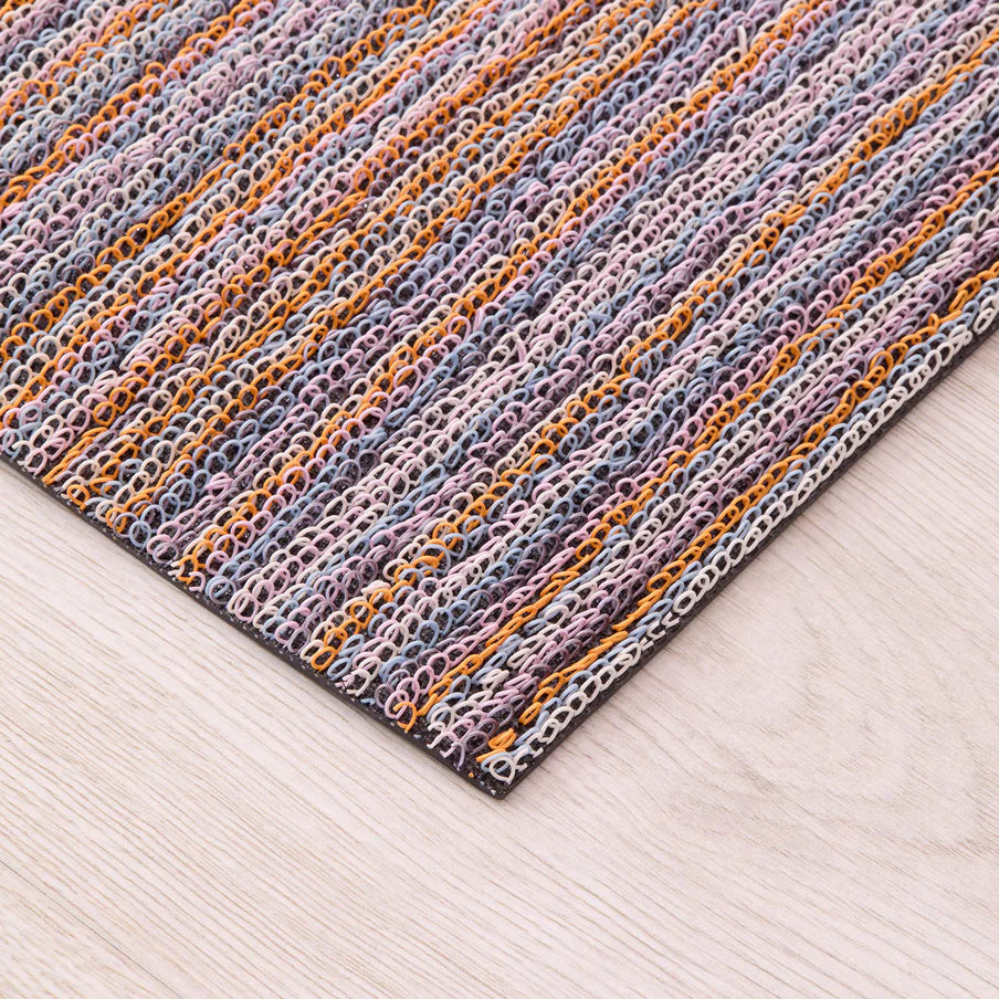 Skinny Stripe Periwinkle Doormat