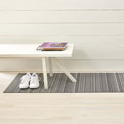 Skinny Stripe Shag Mat
