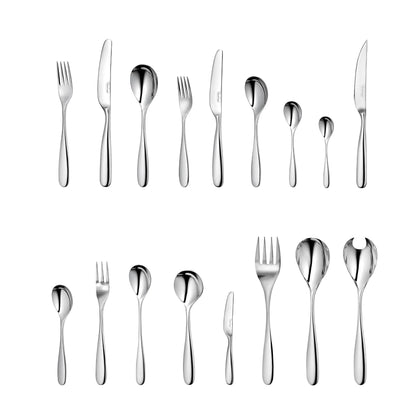 Stanton Bright Cutlery Set, 56 Piece for 8 People