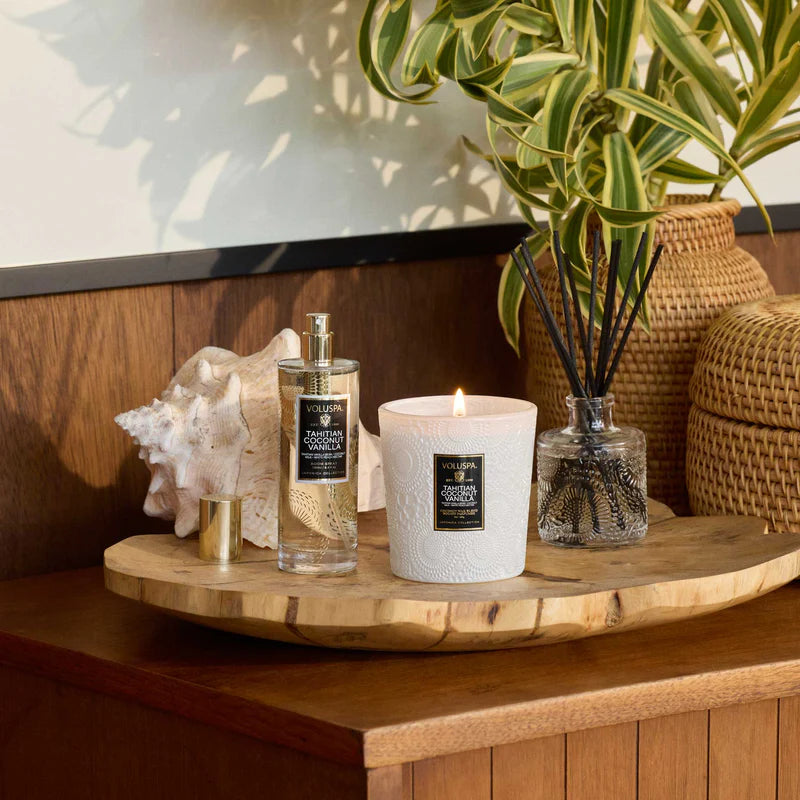 Voluspa Candle 9 oz Tahitian Coconut Vanilla