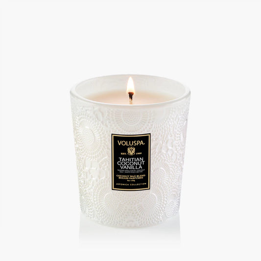 Voluspa Candle 9 oz Tahitian Coconut Vanilla