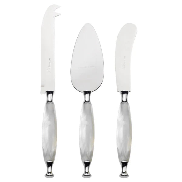 Country3 Piece Cheese Set Wht