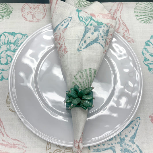 100% Cotton Table Runner - 14"x72" - Beach Find