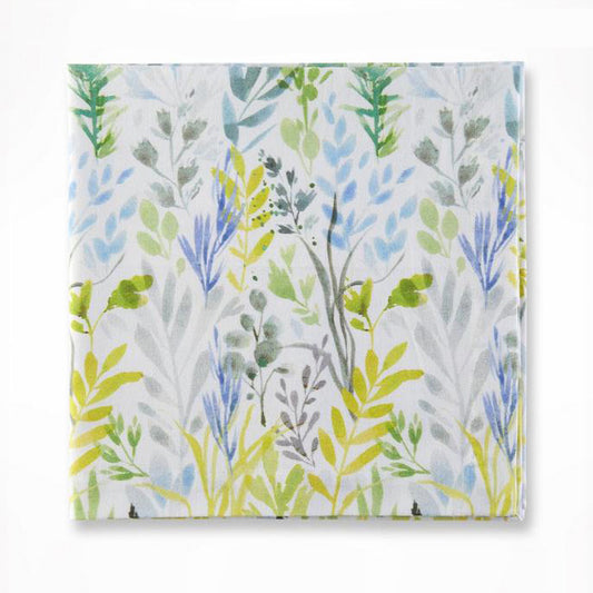 100% Cotton Napkins - Green Meadow (Set of 4)