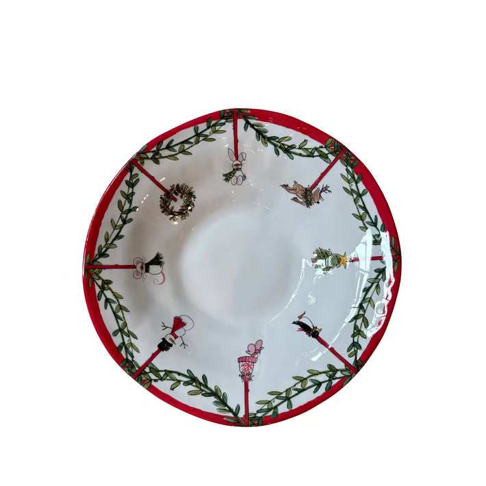 Christmas Garland Harvest Bowl