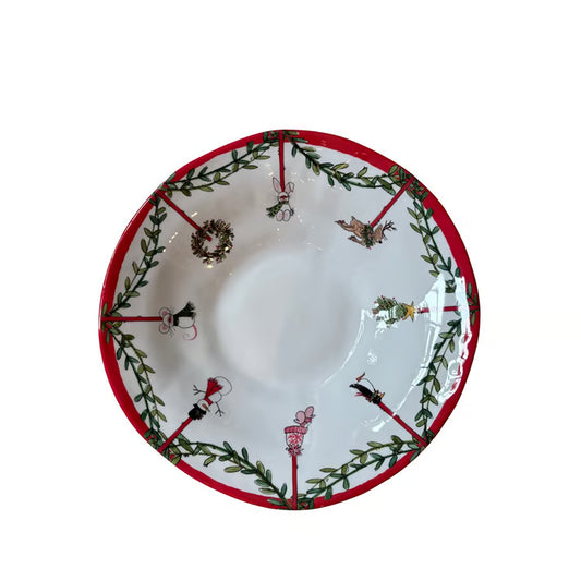 Christmas Garland Harvest Bowl