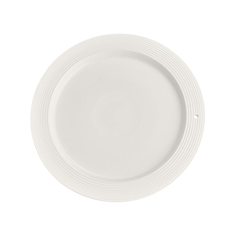 "RETIRED" Pinstripes Round Platter