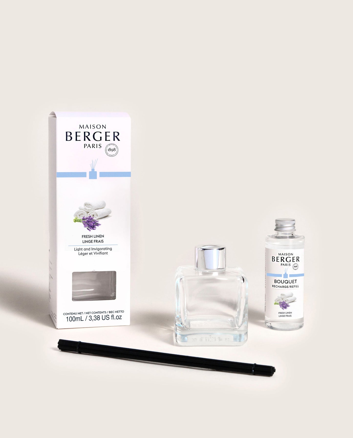 Fresh Linen Cube Reed Diffuser