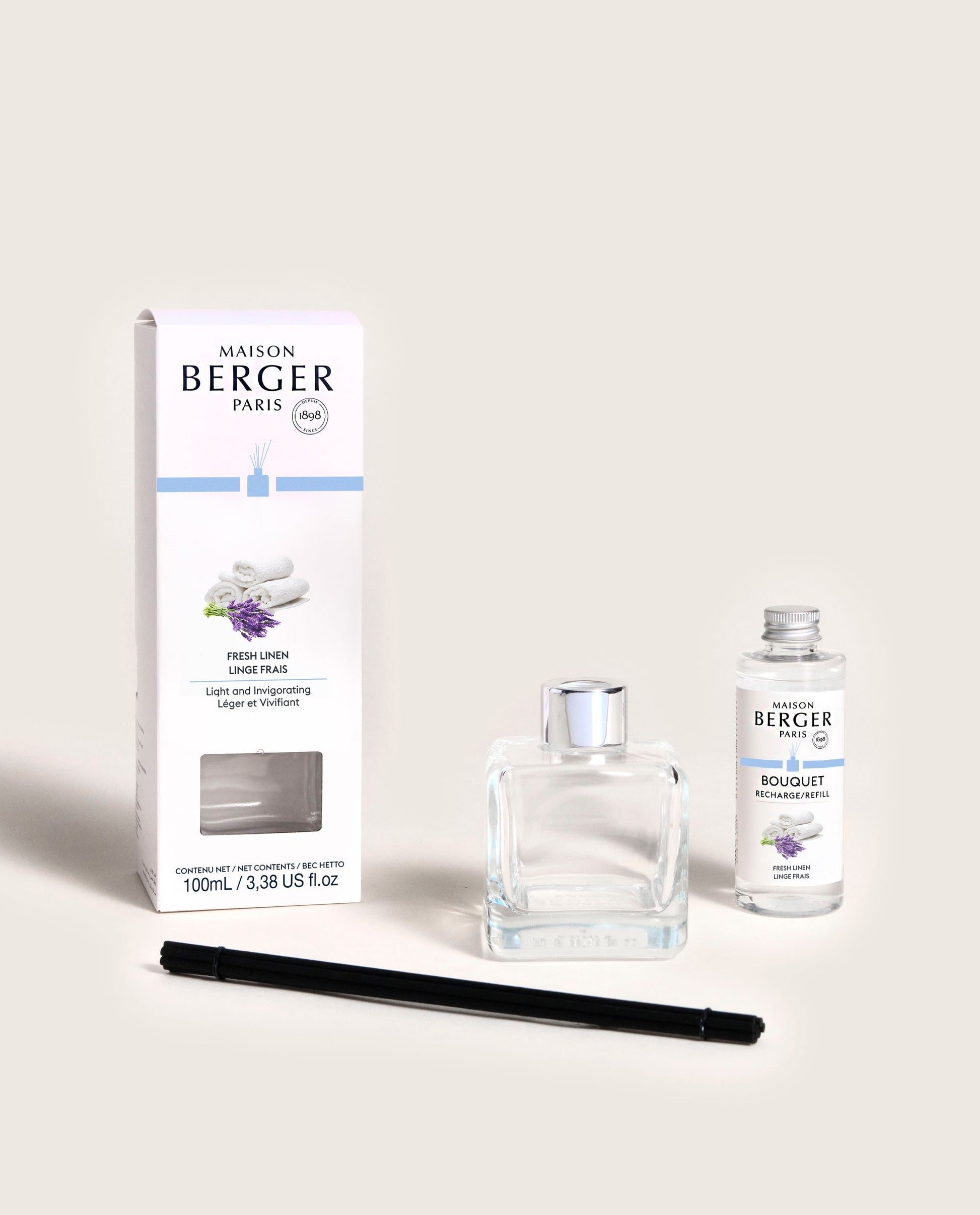 Fresh Linen Cube Reed Diffuser