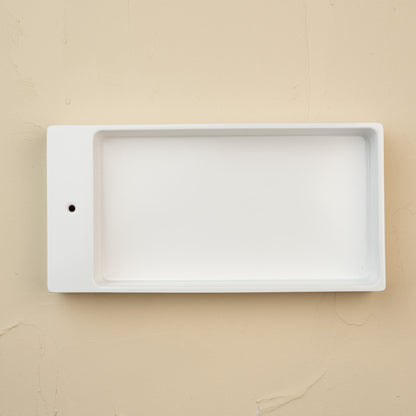 pinstripes melamine guest towel holder