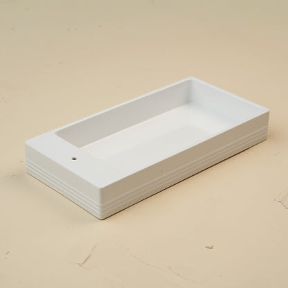 pinstripes melamine guest towel holder