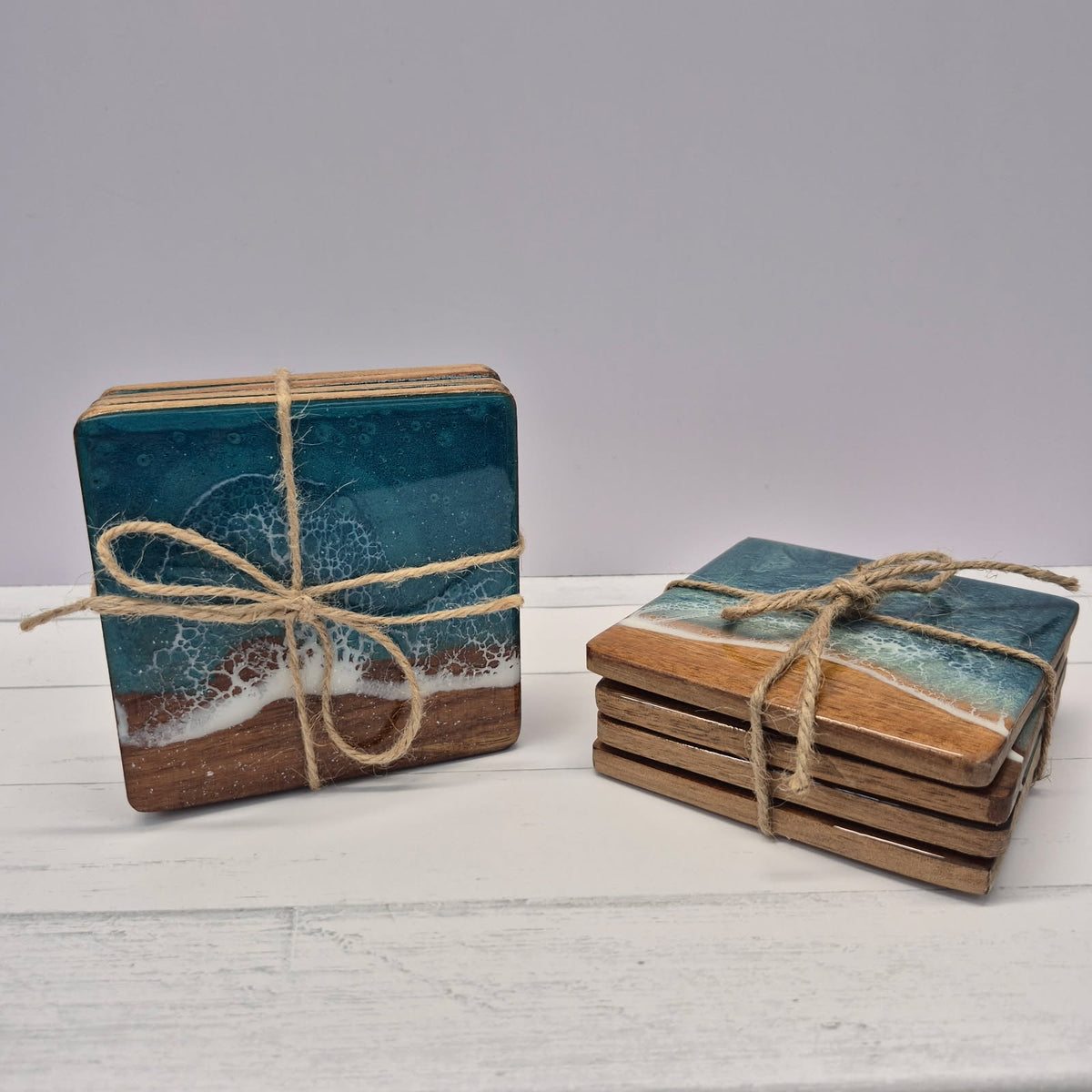 Resin Coaster Set of 4
