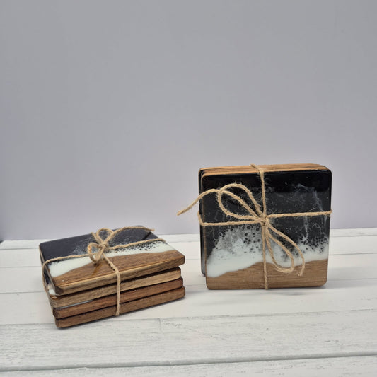 Resin Coaster Set of 4