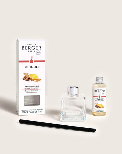 Orange Cinnamon Cube Reed Diffuser