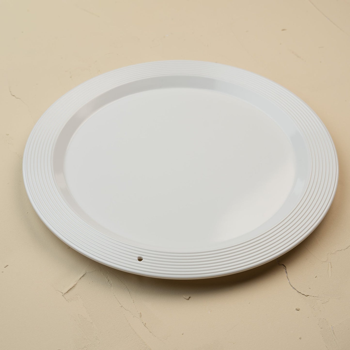"RETIRED" Pinstripes Round Platter