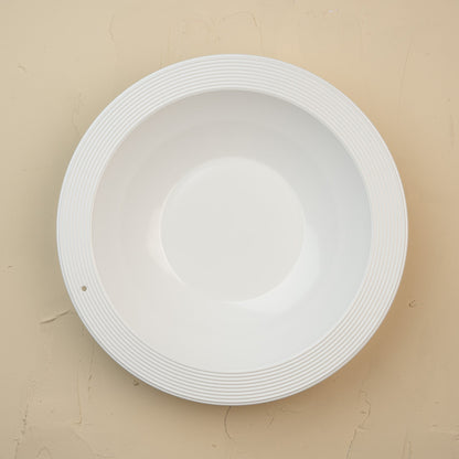 melamine shallow bowl