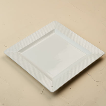 Square Platter Pinstripes