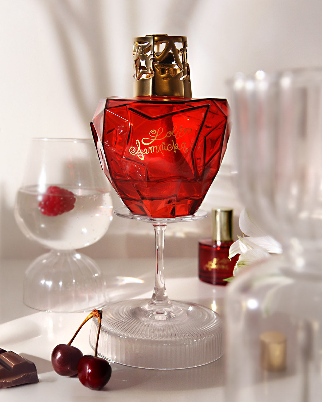 Lolita Lempicka Sweet Fragrance Lamp Gift Set with Lolita Lempicka Sweet