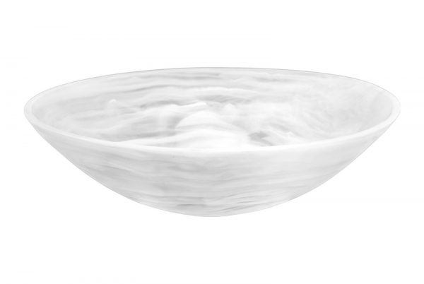 Everyday Bowl Medium White Swirl