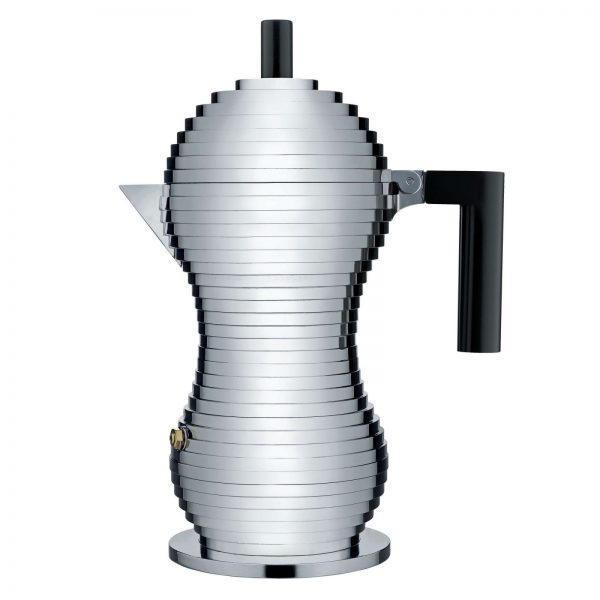 Alessi Pulcina Expresso Coffee Maker - 6 cups - black