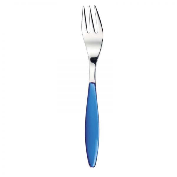 Guzzini Feeling Flatware - Dessert Fork - Bright Blue