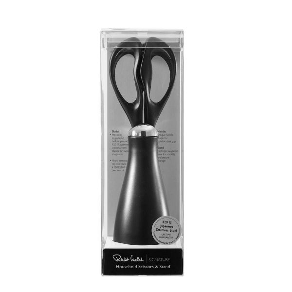 Robert Welch Signature Scissors and Stand in package