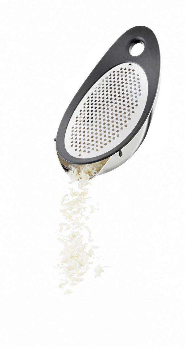 Navetta polished cheese grater - grating cheese