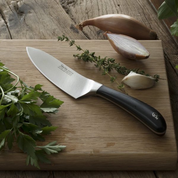 12cm/4.5” Cooks/Chef Knife on cutting board