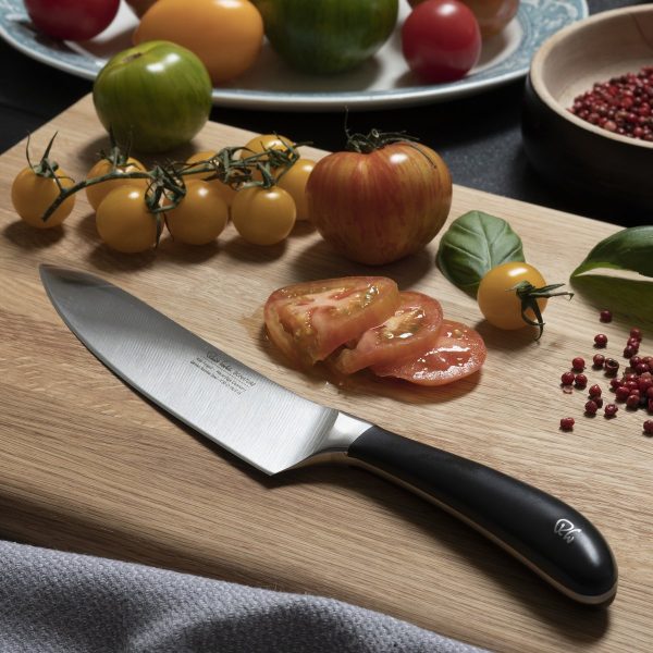 14cm/5.5” Cooks/Chef Knife on cutting board