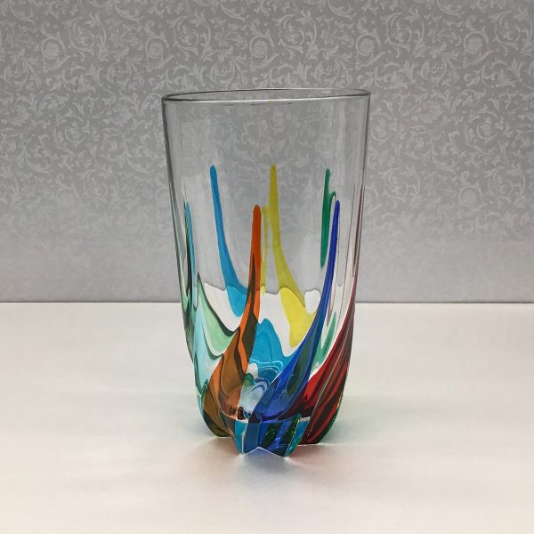 Italian Glass Trix Collection - Hi-Ball Glass