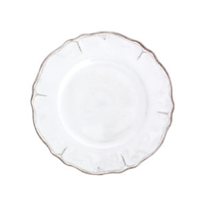 Luxury Melamine Salad Plate (Set of 4) - Antique White