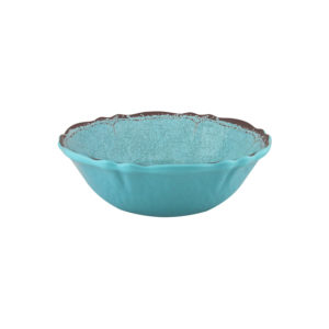 Luxury Melamin Cereal Bowl (Set of 4) - Antiqua Turquoise