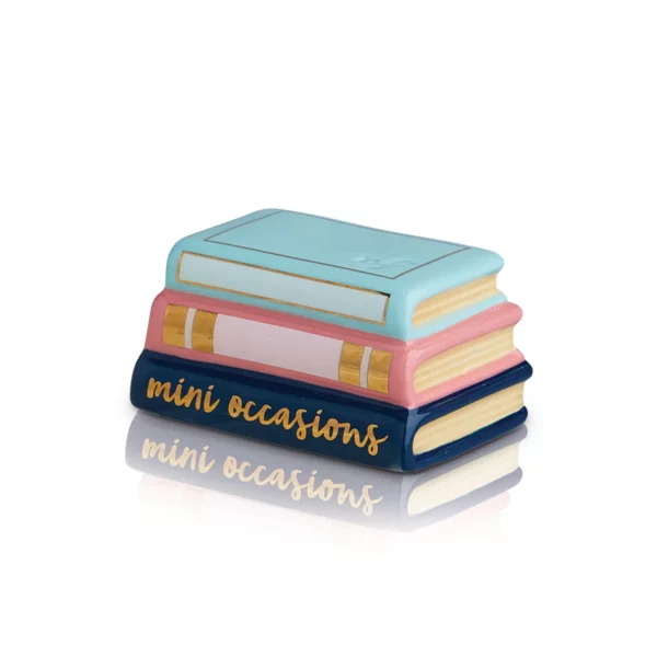 Nora Fleming Mini Occasions Mini - it looks like a stack of three books