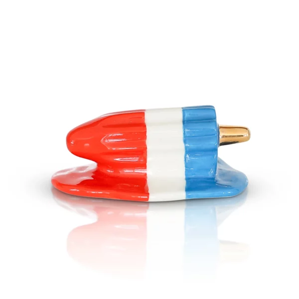Nora Fleming Mini Keep Cool red white and blue Popsicle