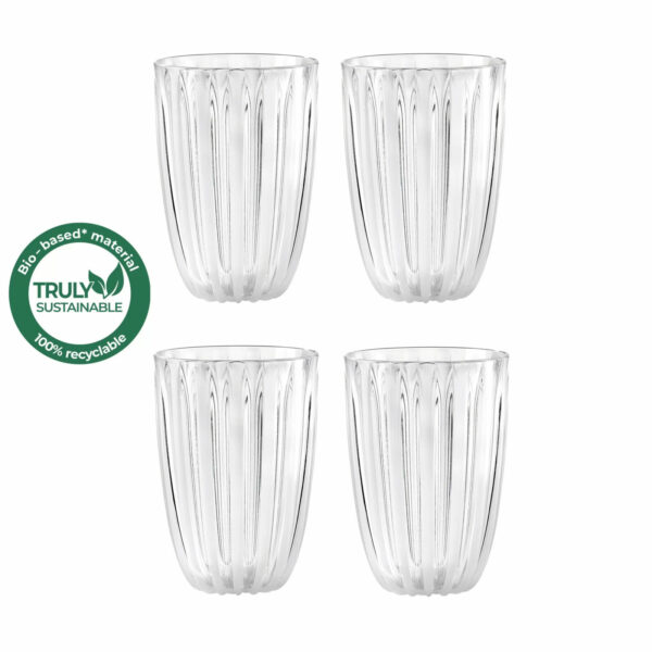 Guzzini Bellissimo Four Glasses - Mother of Pearl
