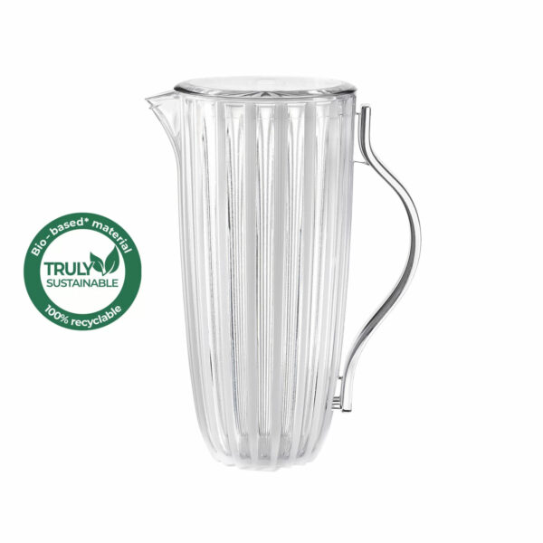 Guzzini Bellissimo Pitcher with Lid - Mother of Pearl